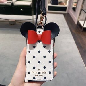 kate spade new york other minnie mouse lanyard